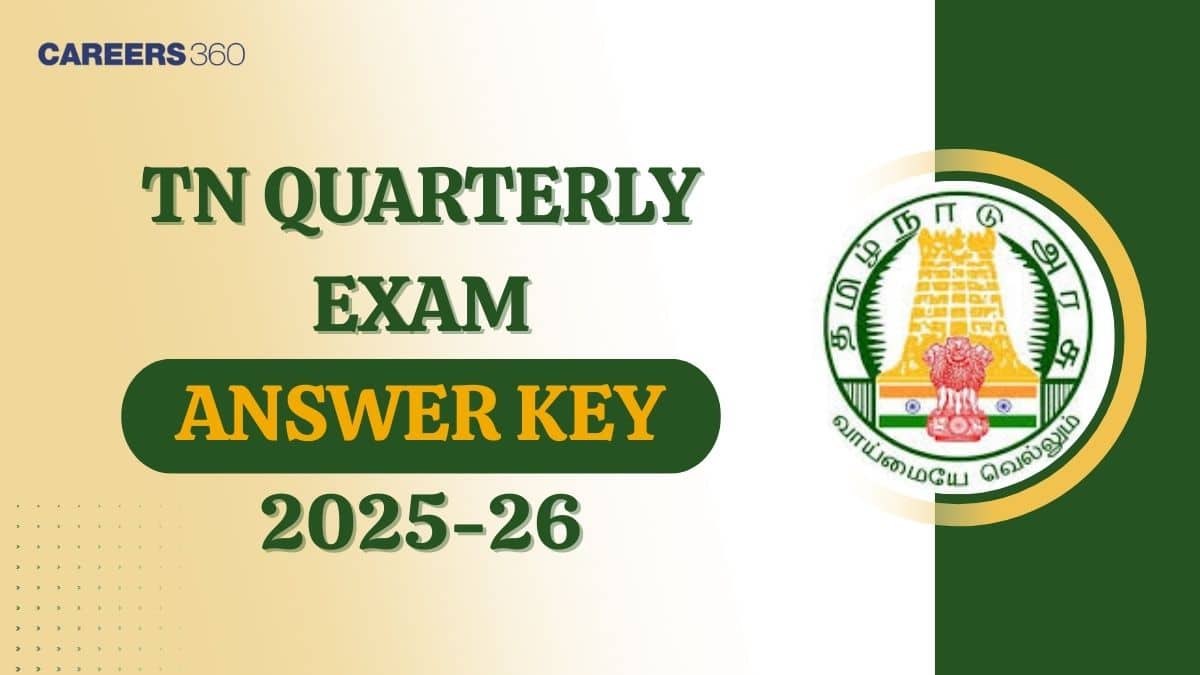 Tamil Nadu Quarterly Exam Answer Key 2025-26, Download for Classes 10 to 12 PDF